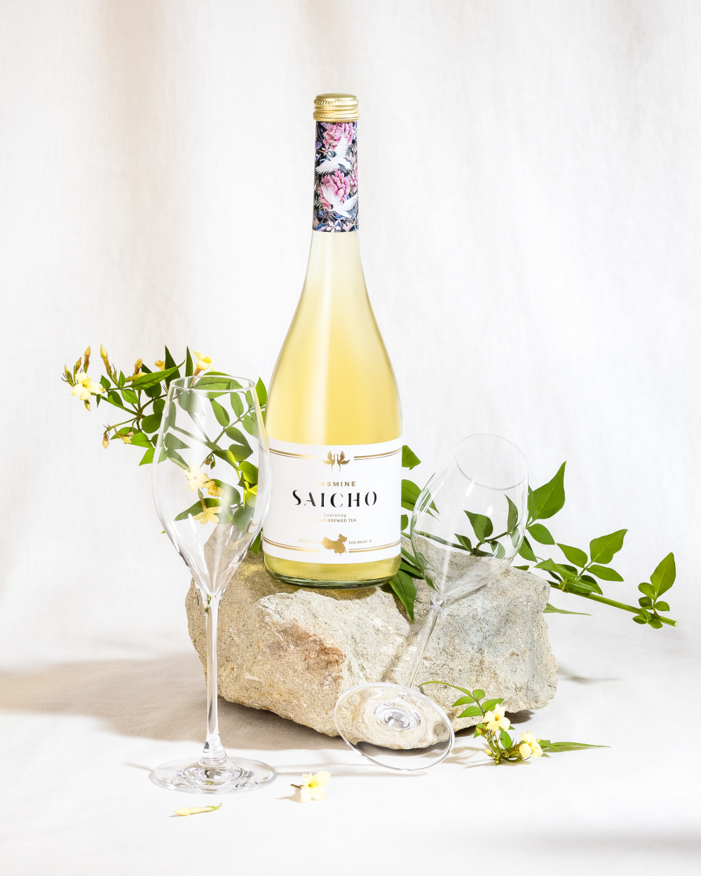 Trio of Saicho Sparkling Teas Saicho Sparkling Tea